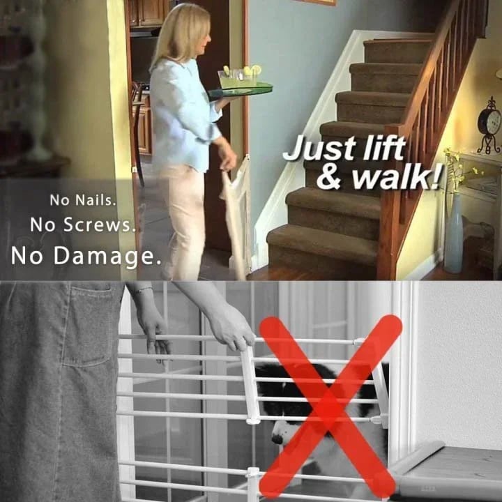 🔥Protetor de porta portátil para crianças e animais de estimação🎉