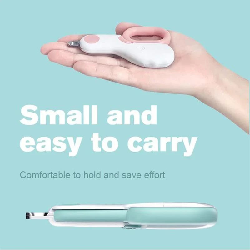 Cortador de unhas LED para animais de estimação