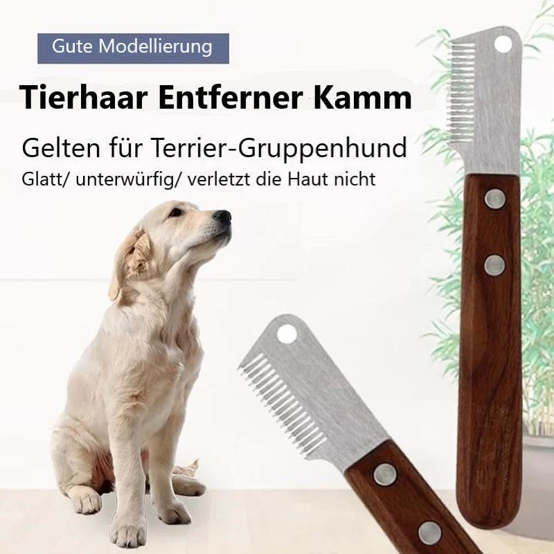 Pente removedor de pelos de animais